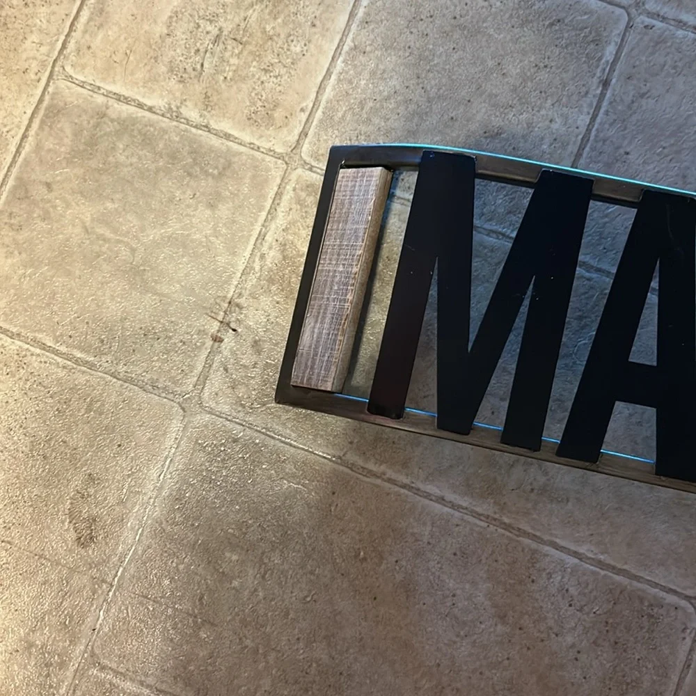 Man Cave wall sign